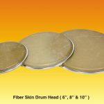 Fiber skin drumhead