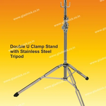 Double U Clamp stand With SS Tripod