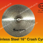 16 INCH S.S.  CRASH CYMBAL